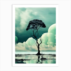 Lone Tree 3 Art Print