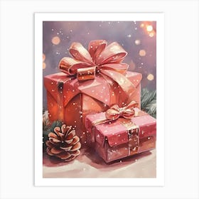 Christmas Presents 13 Art Print