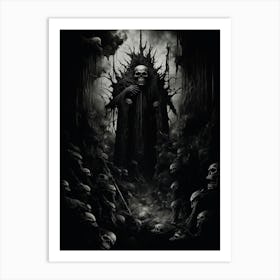 Throne Of The Dead 1 Art Print