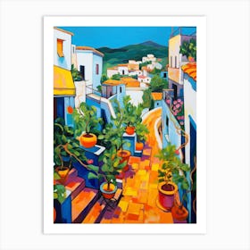 Sicily Italy 3 Fauvist Painting Art Print