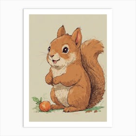 Squirrel 4 Art Print