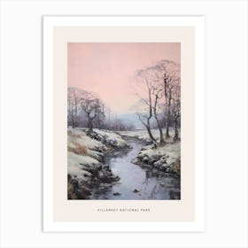 Dreamy Winter National Park Poster  Killarney National Park Ireland 2 Art Print