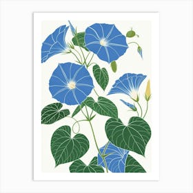 Morning Glory 1 Art Print