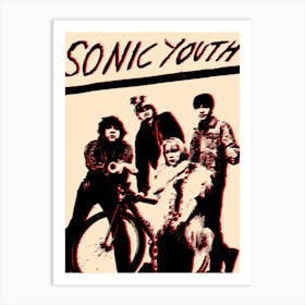 Sonic Youth 1 Art Print