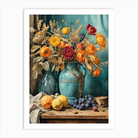 Flowers In A Vase Art Print