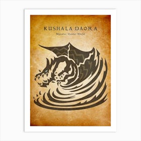 Kushala Daora Vintage Art Print