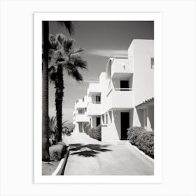 Marbella, Spain, Black And White Old Photo 4 Art Print
