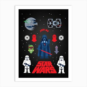 Star Wars Poster Art Print