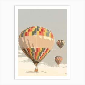 Hot Air Balloons Art Print