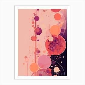 Abstract Circles 31 Art Print