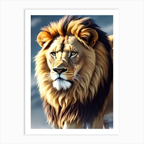 Lion 7 Art Print