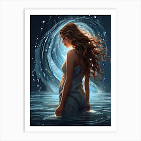 Girl In The Water Poster