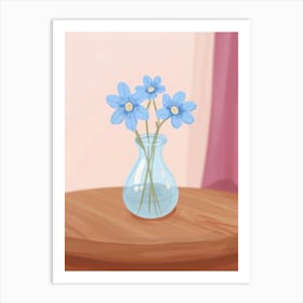 Flowers In A Vase 89 Art Print