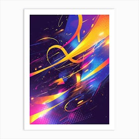 Abstract Background 34 Art Print