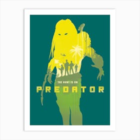 Predator Movie Art Print