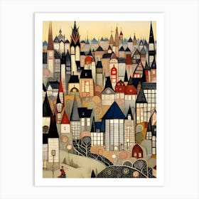 Cityscape Art Print