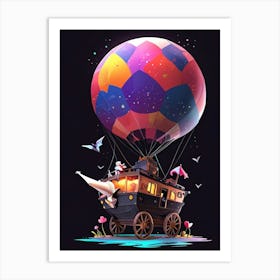 Hot Air Balloon 2 Art Print