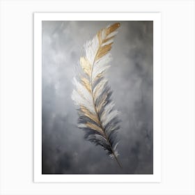 Feather Painting 1 Art Print