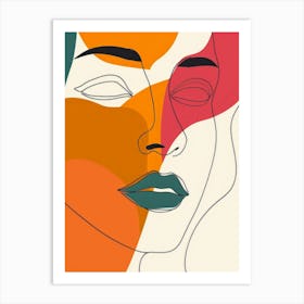 Portrait Of A Woman 74 Art Print