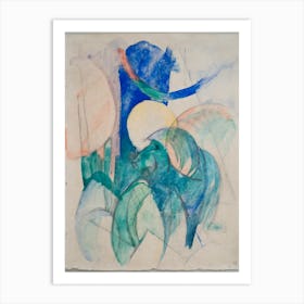 Mandrill, Franz Marc Art Print