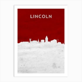 Lincoln Nebraska Art Print