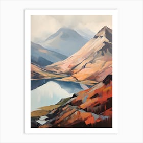 Ben Vorlich Loch Earn Scotland 1 Mountain Painting Art Print