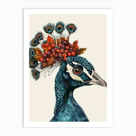 Peacock 16 Art Print