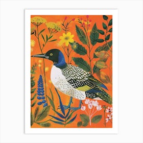 Spring Birds Loon 1 Art Print