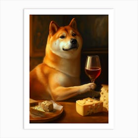 Shiba Inu Art Print