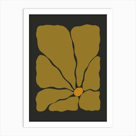 Autumn Flower 02 - Spruce Art Print