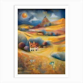 House In The Countryside 3 Art Print