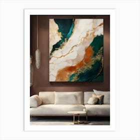 Abstract Painting 5 Art Print