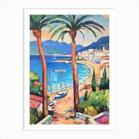 Budva Montenegro 2 Fauvist Painting Art Print