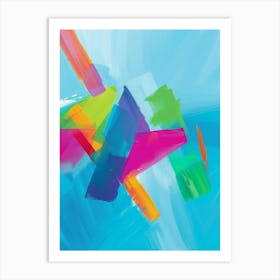 Abstract Painting 1625 Art Print