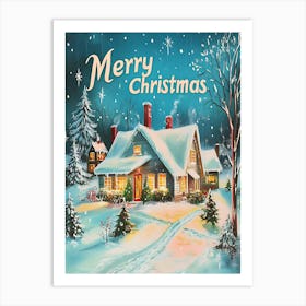 Merry Christmas 11 Art Print