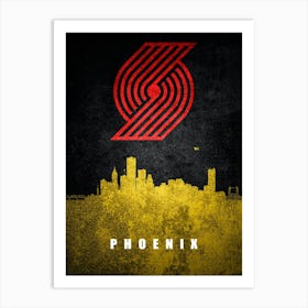 Portland Trail Blazers Art Print