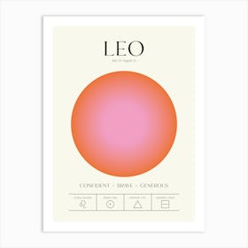 Leo's Art Print