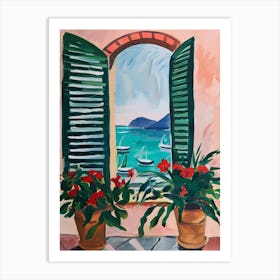 Window To The Sea 4 Art Print