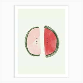 Watermelon Sweetness Art Print