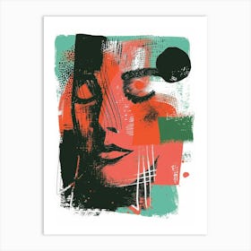 Portrait Of A Woman 312 Art Print