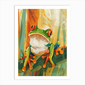 Tree Frog 3 Art Print