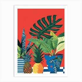 Tropical Plants 15 Art Print