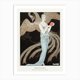 Evening Dress; De Beer; George Barbier Art Print