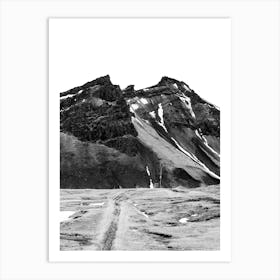 Iceland Mountain Art Print