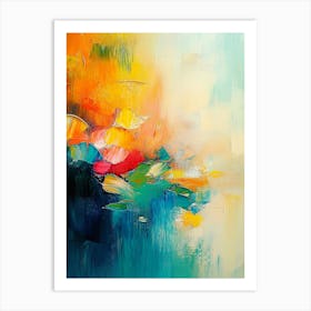 Abstract Oil Painting 1 Art Print