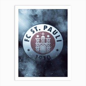 St Pauli Art Print