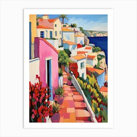 Lagos Portugal 2 Fauvist Painting Art Print