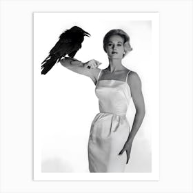 Tippi Hedren Birds Alfred Hitchcock Art Print