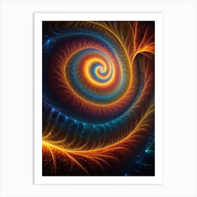 Spiral Art Print Art Print