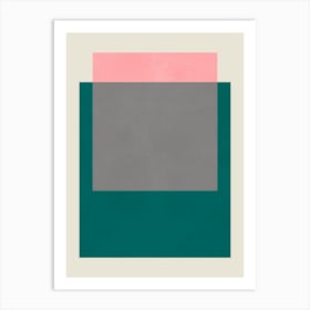 Modern geometry 8 Art Print